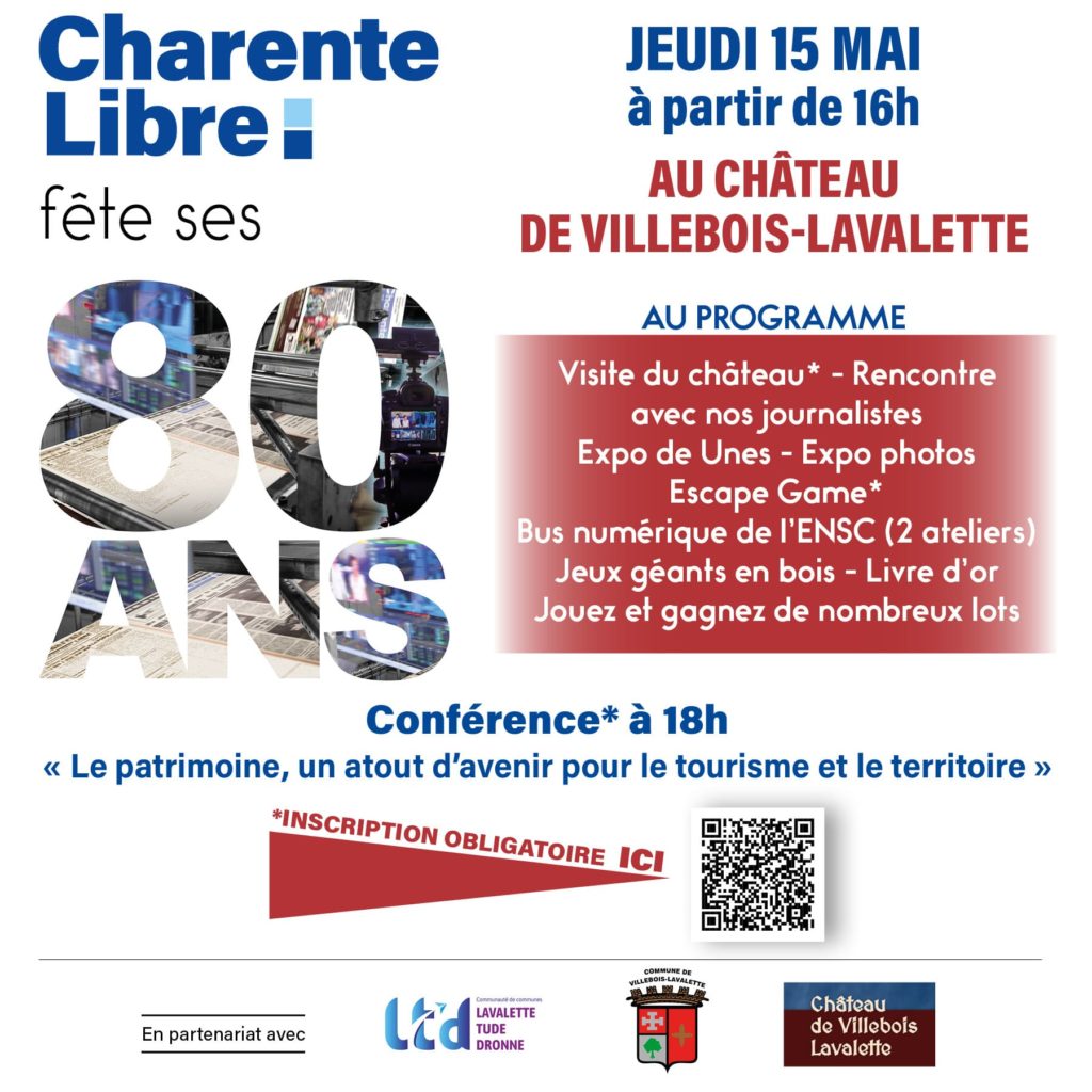 Charente Libre fête ses 80 ans à Villebois