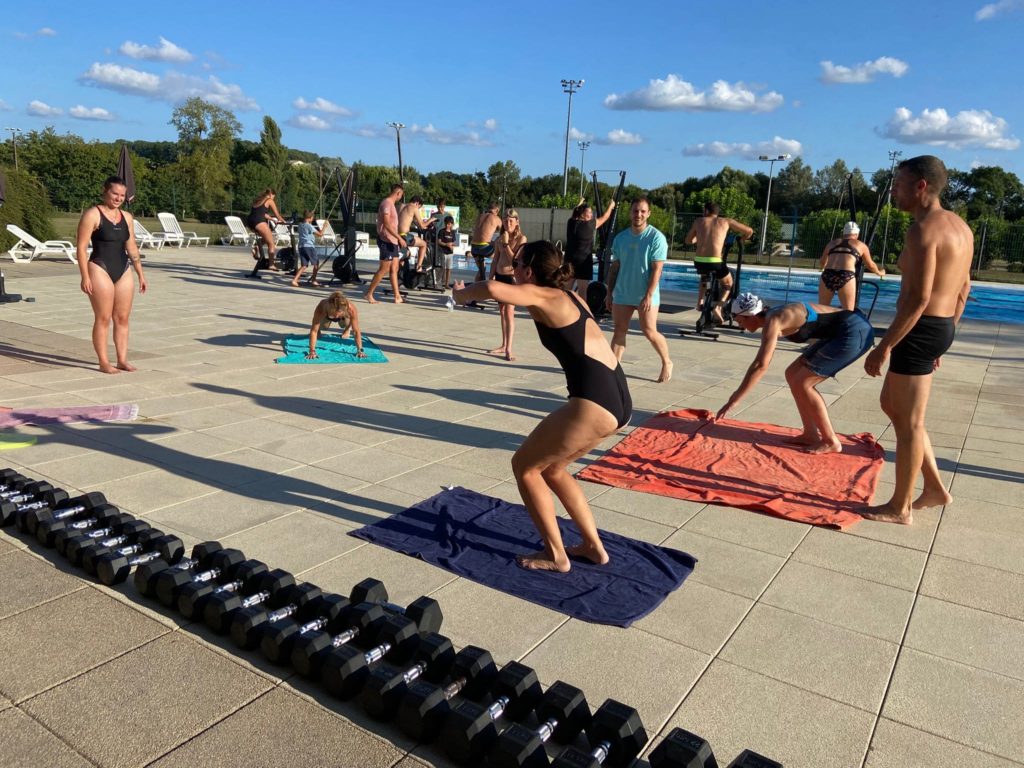 Soirée crossfit-natation à Montmoreau