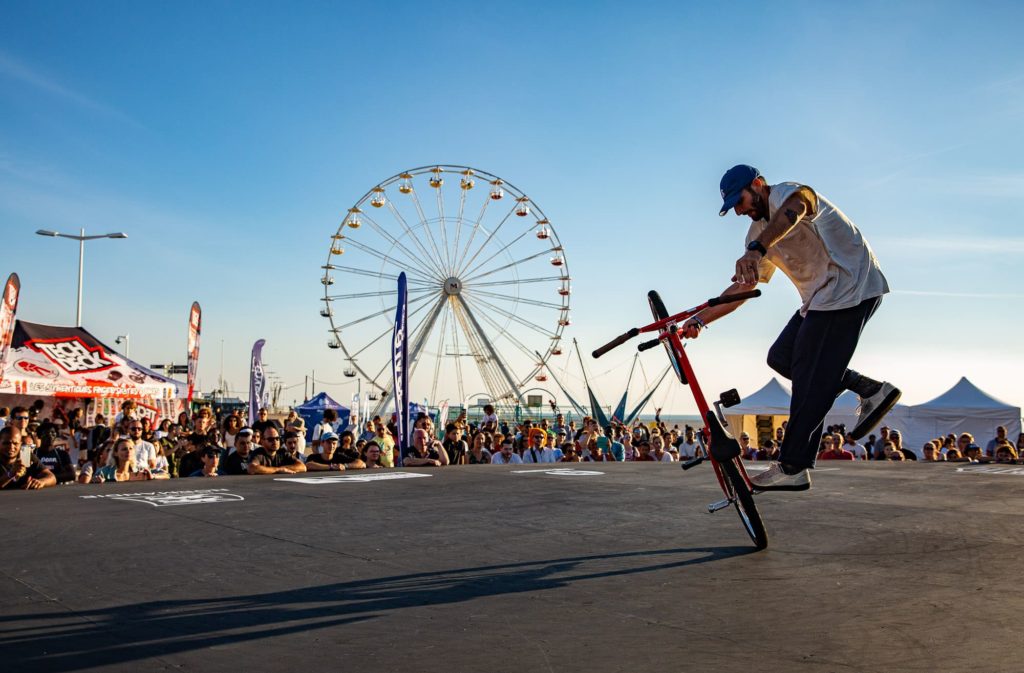 Conférence et démo BMX